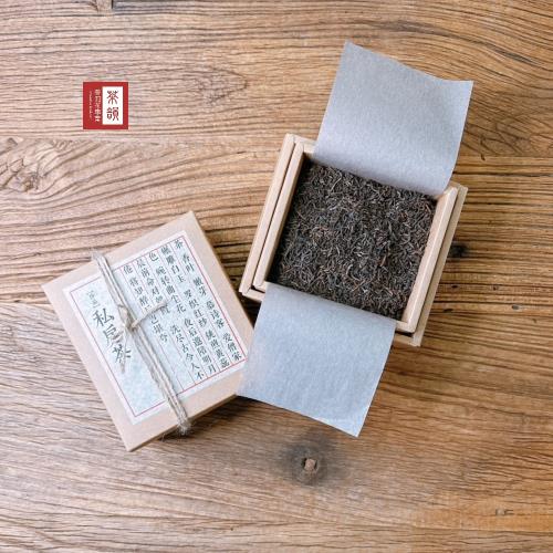 【茶韻】 普洱茶 2009年 嚴選 金針白蓮熟散茶 乾倉存放紙 盒裝130gx2 熟茶