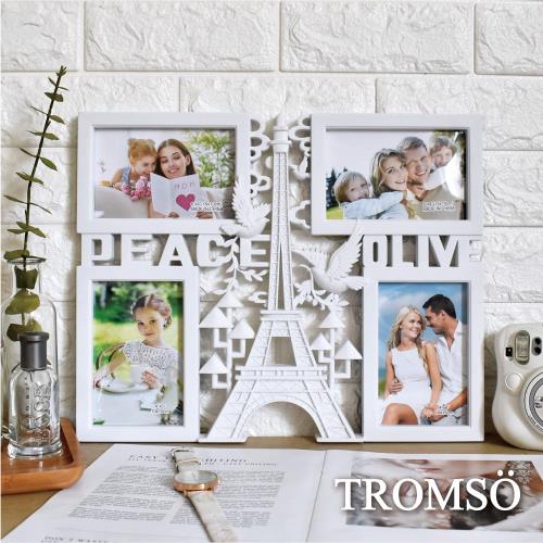TROMSO-巴黎鐵塔和平鴿4框組