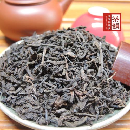 【茶韻】頂級嚴選 九0年代 珍藏荷韻散茶 特殊生熟配 陳期約20年 250g裝