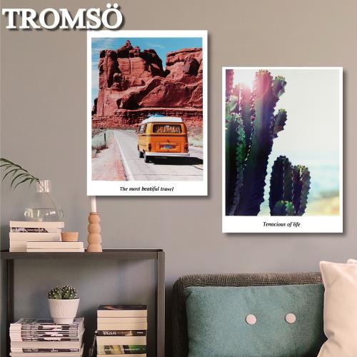 TROMSO-時尚無框畫_40x55cm兩幅一組 陽光旅程