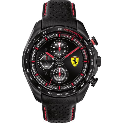 ScuderiaFerrari法拉利賽車計時手錶-44mmFA0830647