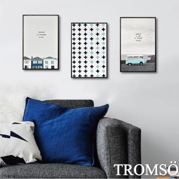 TROMSO-北歐生活版畫有框畫_19x29cm三幅一組 北歐悠活