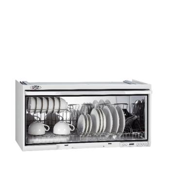 (全省安裝)喜特麗90公分臭氧電子鐘懸掛式JT-3809Q同款)烘碗機白色JT-3690QW