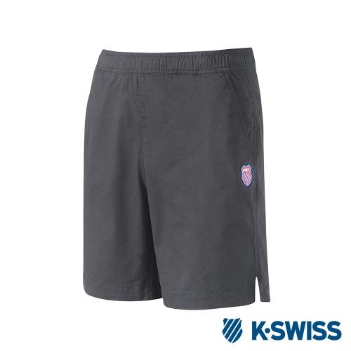 K-SWISS Essential Shorts休閒棉質短褲-女-黑