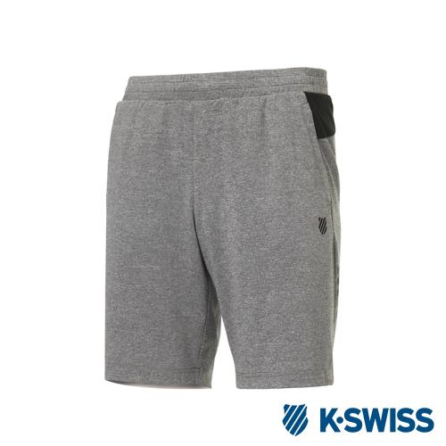 K-SWISS  PF Shorts韓版運動短褲-男-灰