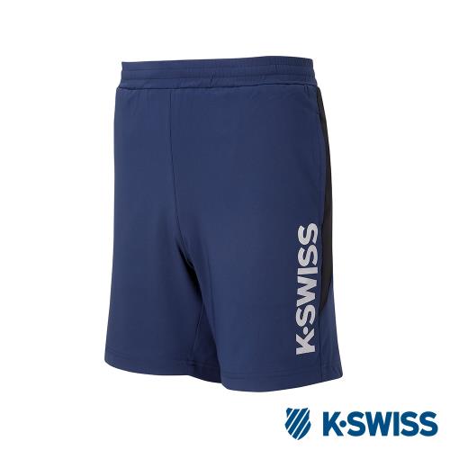 K-Swiss  PF Shorts 運動短褲-男-藍