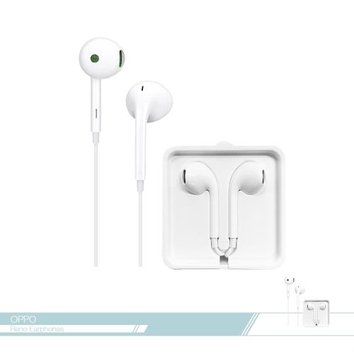 OPPO 原廠 Reno大陸拆售款 高品質線控耳機 (3.5mm) 附盒裝