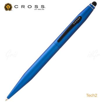 美國CROSS 高仕寶藍色 觸控筆+原子筆 兩用