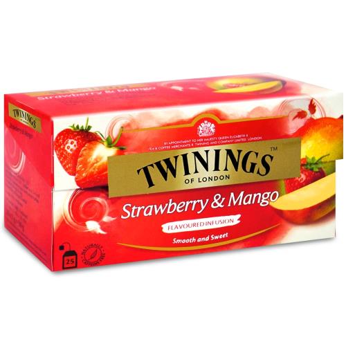 【唐寧茶】草莓芒果茶(2g x25入 x2盒)