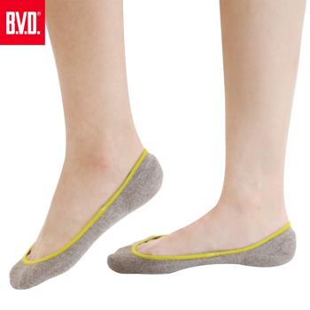 【BVD】細針前趾+足跟毛巾底襪套4雙組(B225襪子-隱形襪)