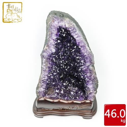 吉祥水晶 頂級巴西紫晶洞 46kg