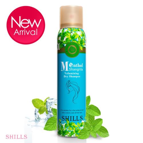 【SHILLS 舒兒絲】頂級香氛乾洗髮/乾洗髮噴霧-薄荷   (無需用水/可代替洗髮精)