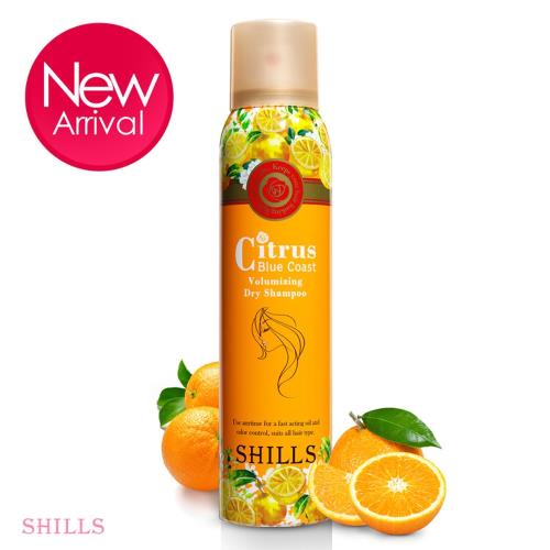 【SHILLS 舒兒絲】頂級香氛乾洗髮/乾洗髮噴霧-柑橘   (無需用水/可代替洗髮精)
