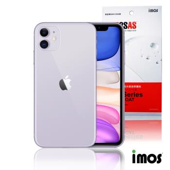 iMos 3SAS iPhone 11 (6.1) 非滿版超抗潑水疏油效果保護貼正面