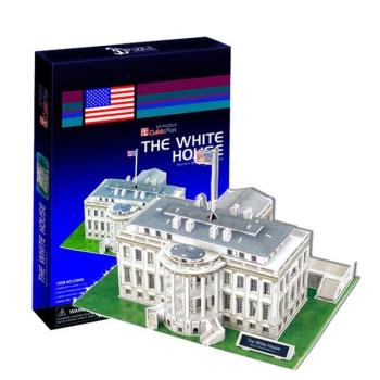 3D拼圖--暢銷版-美國白宮