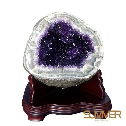 【SUMMER 寶石】烏拉圭紫晶洞 13.9 KG(X101)