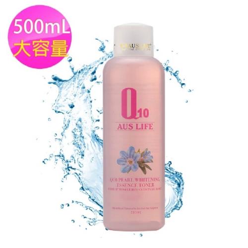 AUS LIFE澳思萊 Q10珍白活膚保溼精粹500ml青春版(含低敏紫草根萃取 天然成份透明)