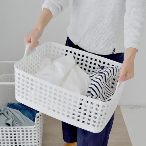 日本LIKE IT 北歐風手提式收納洗衣籃