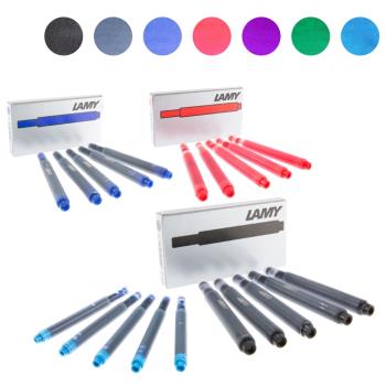 LAMY 鋼筆墨水管(7色任選) -10盒入T10