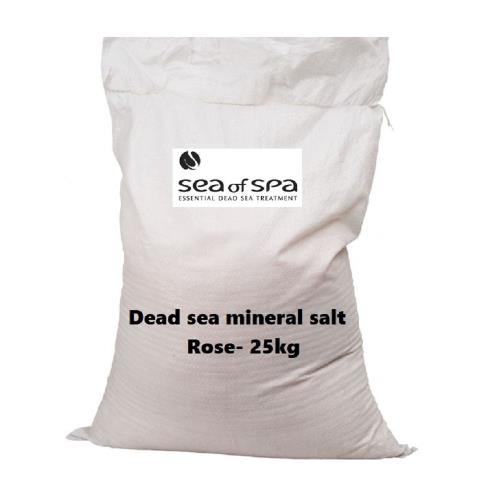 SEA OF SPA 死海玫瑰礦物鹽-25公斤(以色列原裝進口營業用)