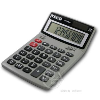 TECO東元桌上型12位元計算機 XYFXM009
