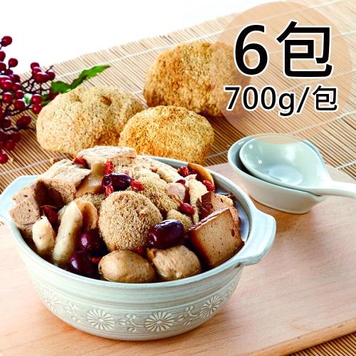 【如意生技】養生素食猴頭菇任選6盒(700g/包〉