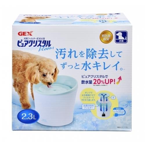 Gex 日本花見系列犬用活水過濾循環淨水飲水器2 3l X 1 循環飲水機 Etmall東森購物