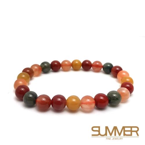 【SUMMER寶石】三色兔毛水晶手珠10-20g(隨機出貨)