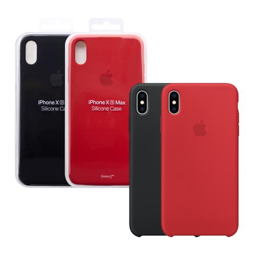Apple原廠 iPhone Xs Max 適用 Silicone case 矽膠保護套 (公司貨)