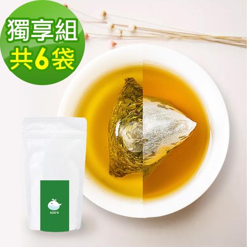 KOOS-香韻桂花烏龍茶+清韻金萱烏龍茶-獨享組各3袋(10包入)