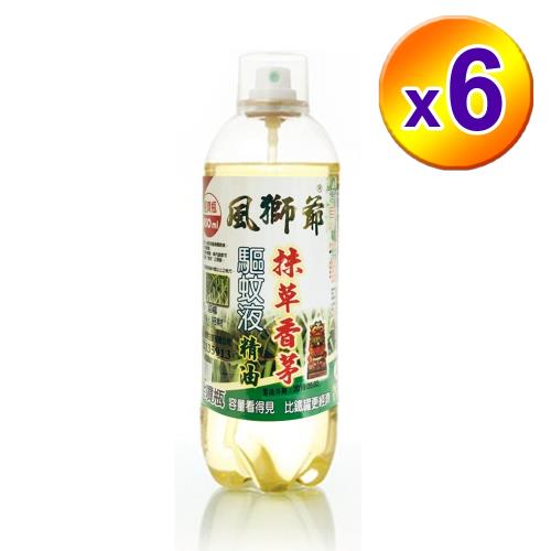 【風獅爺】抹草香茅精油噴霧450ML-6瓶
