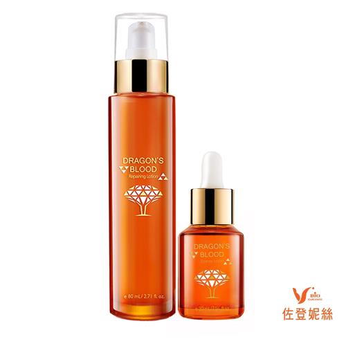 JOURDENESS 佐登妮絲 龍血求麗精華30ml+龍血求麗修護乳80ml (添加秘魯龍血樹脂)