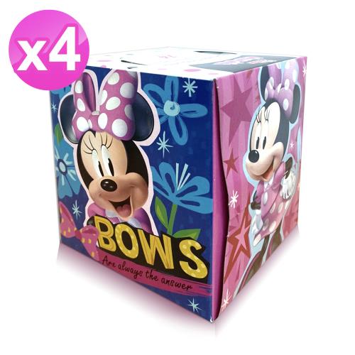 Disney Minnie盒裝面紙(雙層74抽) x4盒