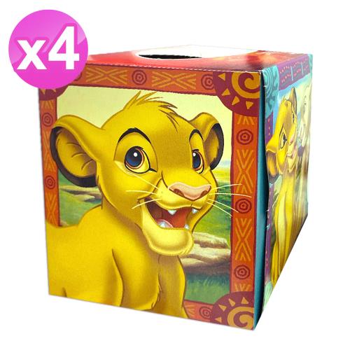 Disney Lion King盒裝面紙(雙層74抽) x4盒