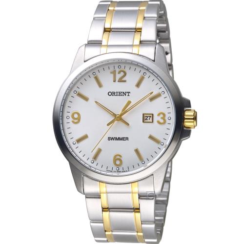 ORIENT 東方錶 時尚都會紳士錶(SUNE5002W)41mm