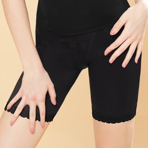 【曼黛瑪璉】2015SS 魔幻美型 中腰中管束褲S-XL(黑)