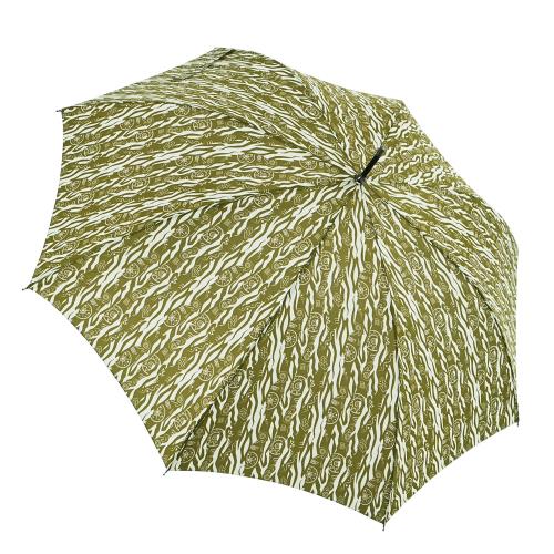 RAINSTORY雨傘-部落圖騰(綠)抗UV自動開直骨傘