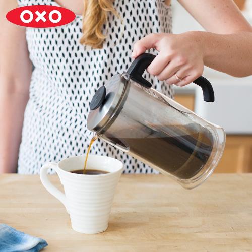 【OXO】好優雅雙層法式濾壓壺1.8L(好優雅雙層法式濾壓壺8杯)