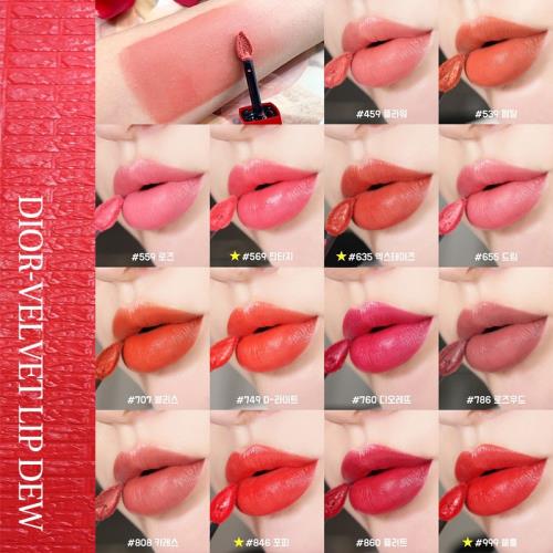 Dior 迪奧 超惹火絲絨唇露 6ml (色號459.635.707.808.999) 5色可選