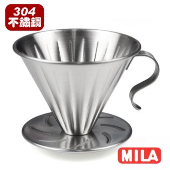 【MILA】不鏽鋼咖啡濾杯(1-2cup)