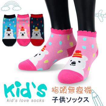 【老船長】(3001)KID義大利台針織台灣製棉質止滑童襪-6雙入15-17CM