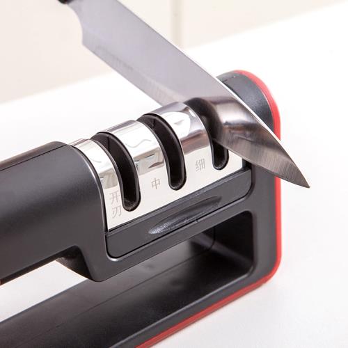 E-life 多功能廚房刀具快速三段磨刀器