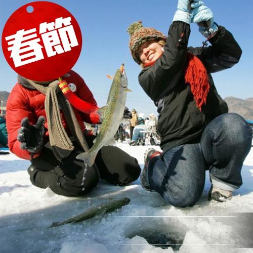 春節已成團送小費-韓國京畿道戲雪樂釣冰魚愛寶樂園亂打秀5日旅遊