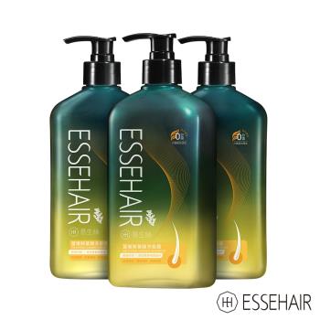 ESSEHAIR 易生絲-薑暖胺基酸洗髮露500ml 3入組