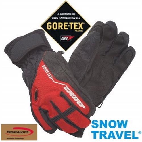 【SNOW TRAVEL】AR-62紅色/德國頂級GORE-TEX+PRIMALOFT防水防寒專業手套