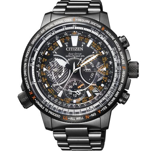CITIZEN PROMASTER 星際救援衛星對時手錶(CC7015-55E)49mm