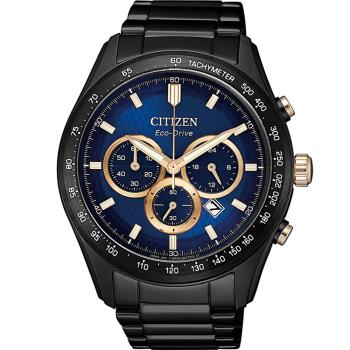 CITIZEN 星辰 宇宙戰艦光動能計時腕錶(CA4458-88L)43mm