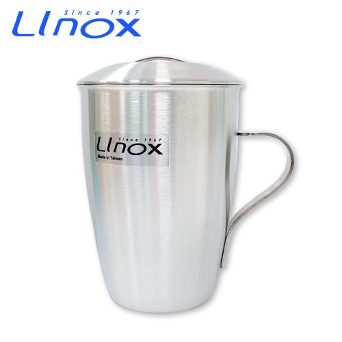 Linox 304不鏽鋼杯/大口杯(附蓋)420cc
