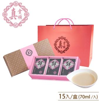 【醫院專櫃品牌 真食補】滴鱘龍魚精15入禮盒組(加量升級 70ml/入)