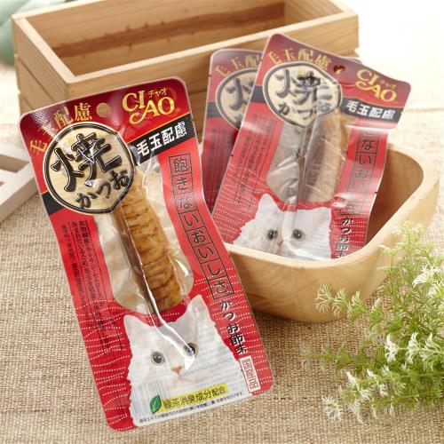 CIAO 燒魚柳(化毛+鰹魚)30g/包x3包
